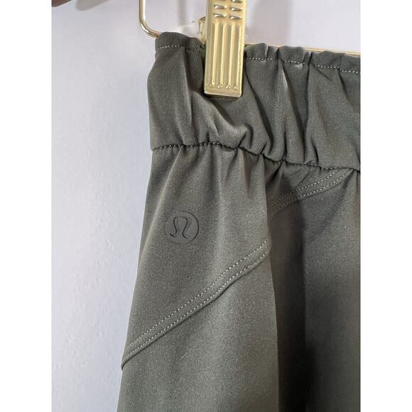 Lululemon Womens Keep Moving Jogger Size 8 Green Paperbag Waist Athletic Workout - Picture 3 of 7